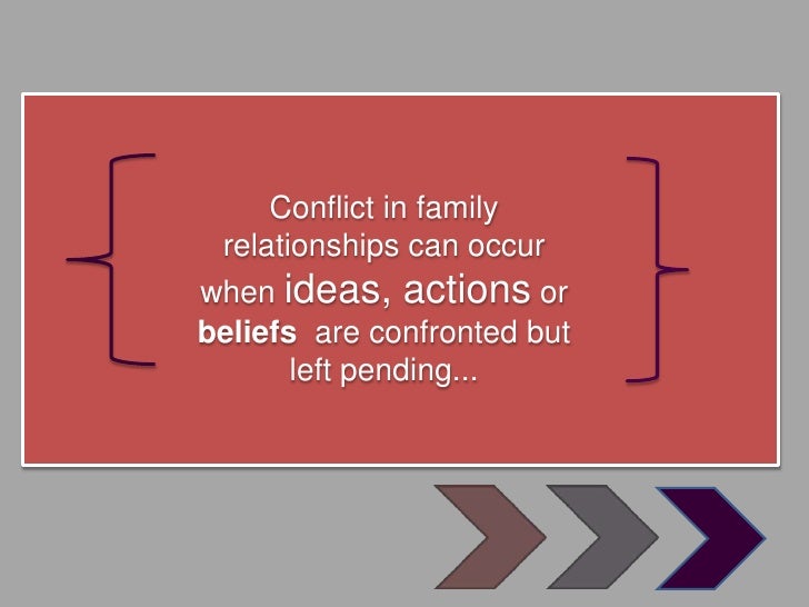 Unresolved Conflicts In Family Relationships Unresolved Conflicts In Family Relationships