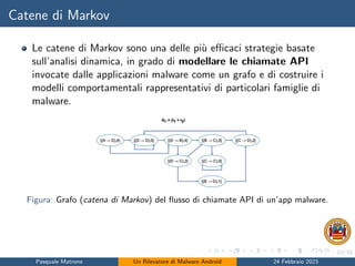 Un Rilevatore di Malware Android basato sulle Catene di Markov e Regole di Associazione.pdf