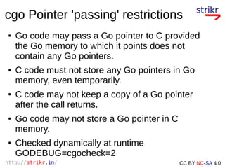 Cgo Code Generation cgo and Go plugins | PDF