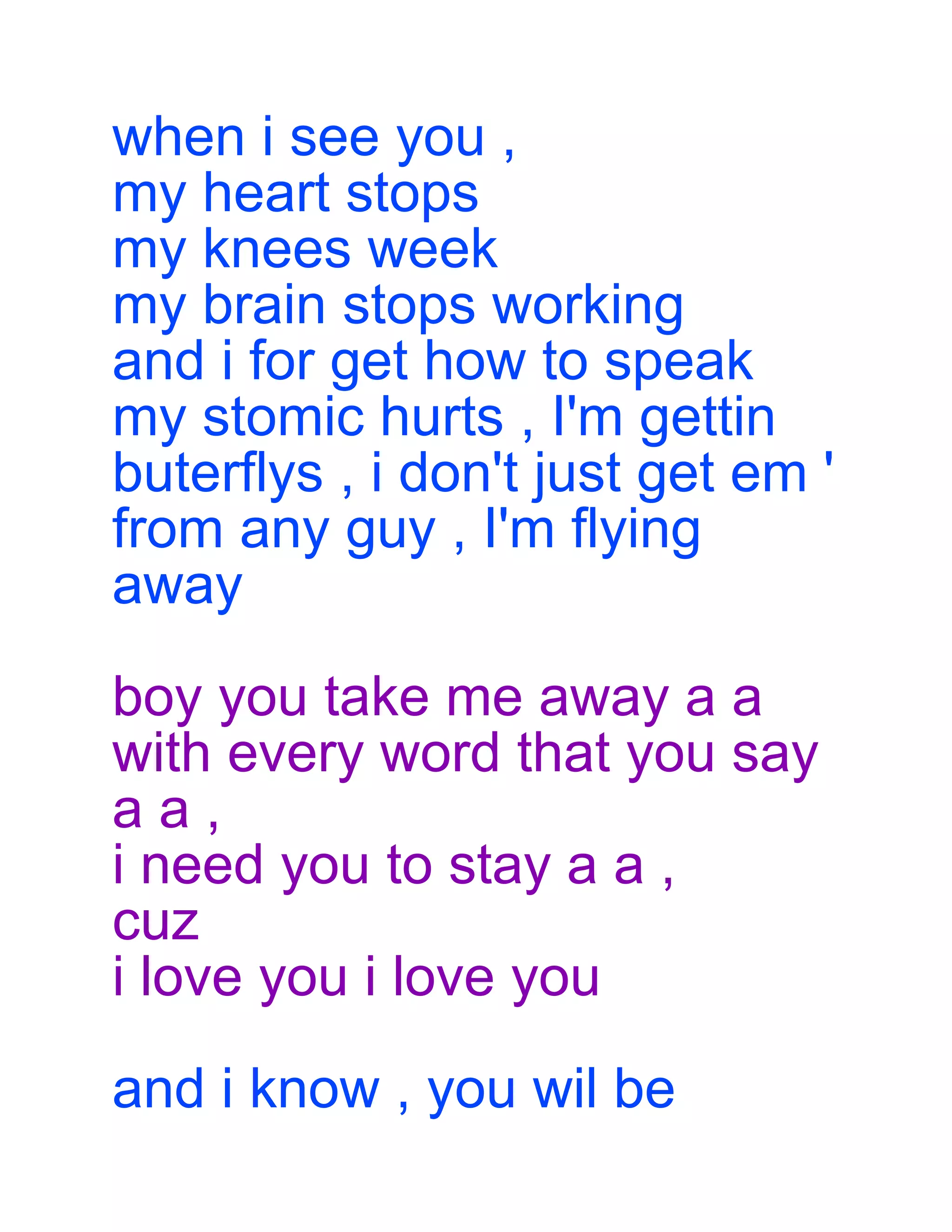 Unsaved text edit document