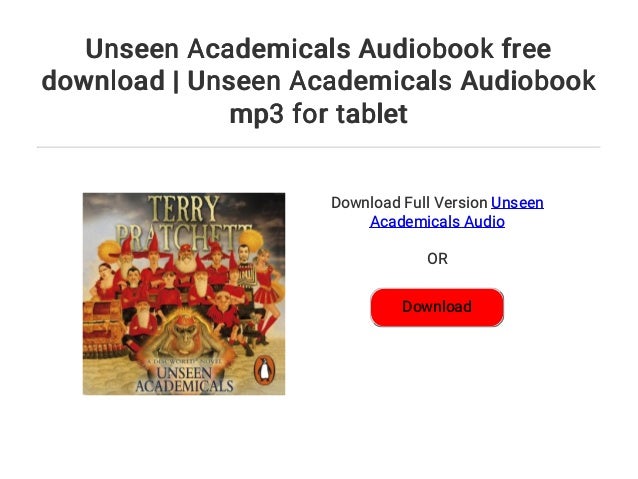 download unseen academicals