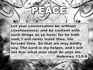 Unshakable Presence of God