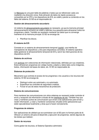 Un sistema operativo