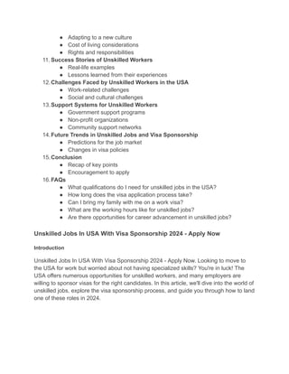 Unskilled Jobs In USA With Visa Sponsorship 2024 - Apply Now.pdf