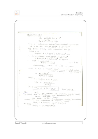Octave Cre CRE Unsolved Problems: Octave Levenspiel | PDF