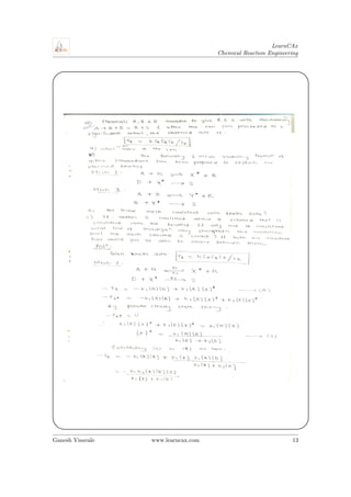 Octave Cre CRE Unsolved Problems: Octave Levenspiel | PDF