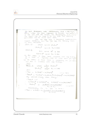 Octave Cre CRE Unsolved Problems: Octave Levenspiel | PDF
