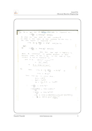 Octave Cre CRE Unsolved Problems: Octave Levenspiel | PDF