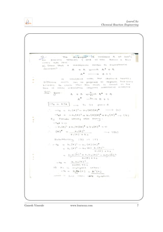 Octave Cre CRE Unsolved Problems: Octave Levenspiel | PDF
