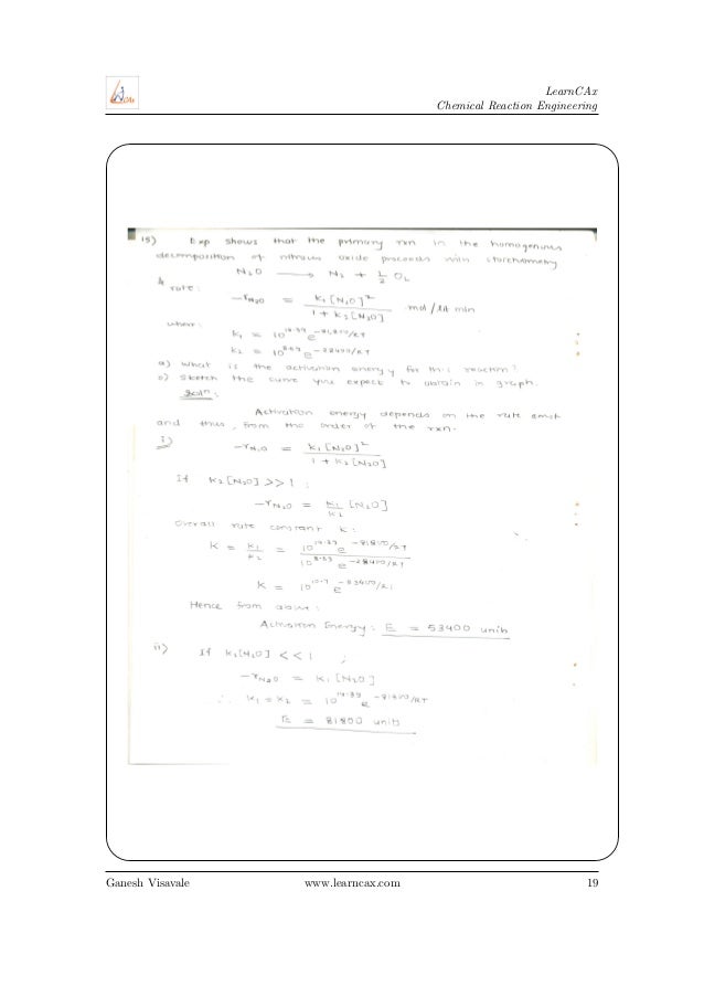 elements to chemical solution manual edition engineering reaction of 4th CRE Octave Levenspiel Problems: Unsolved elements to chemical solution manual edition engineering reaction of 4th CRE Octave Levenspiel Problems: Unsolved