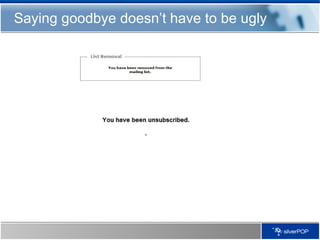 Saying goodbye doesn’t have to be ugly 