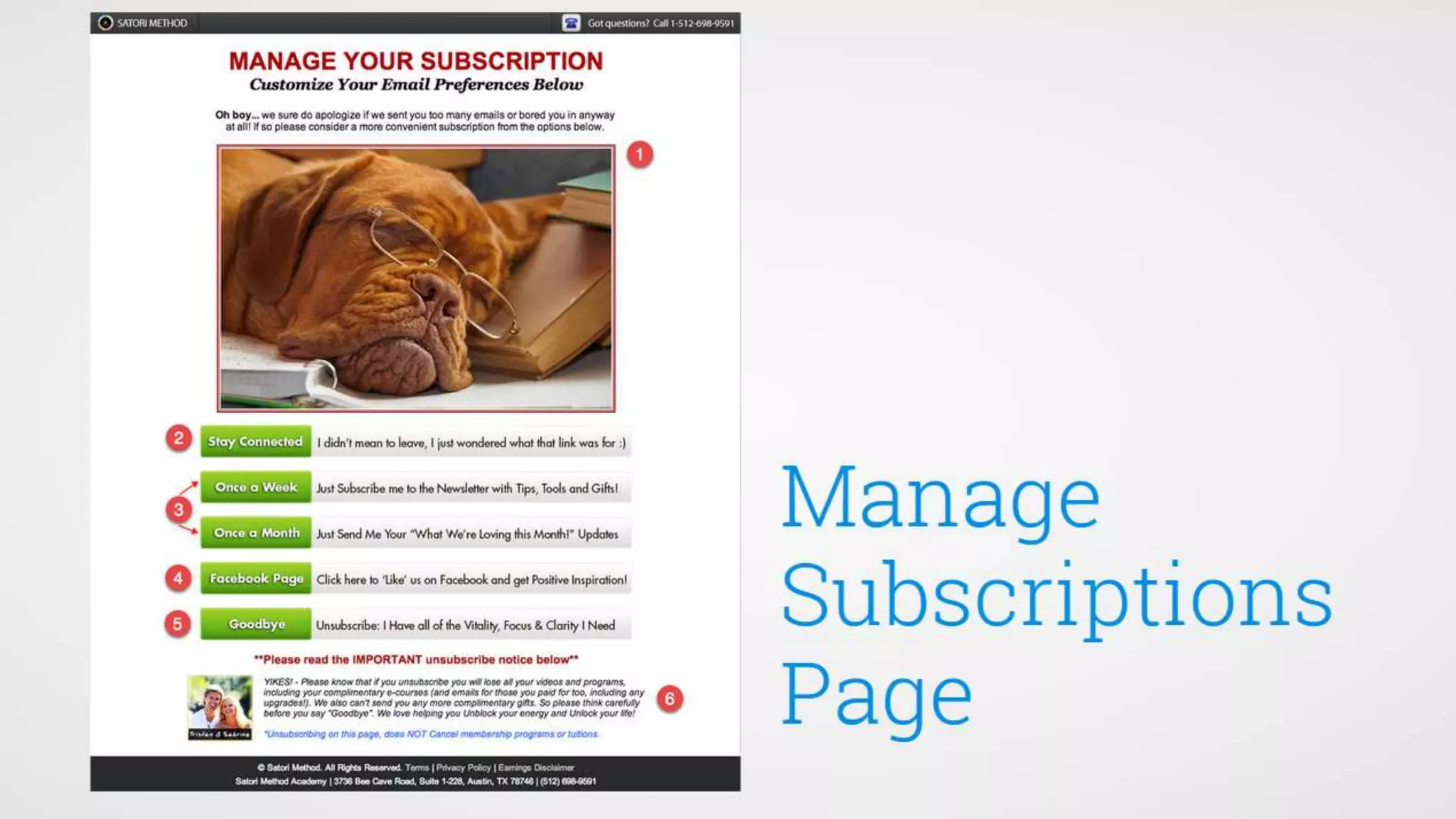 Optimize Your Unsubscribe process