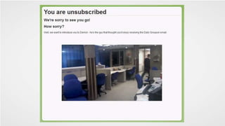 Optimize Your Unsubscribe process