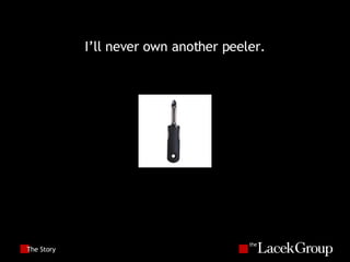 The Story I’ll never own another peeler. 