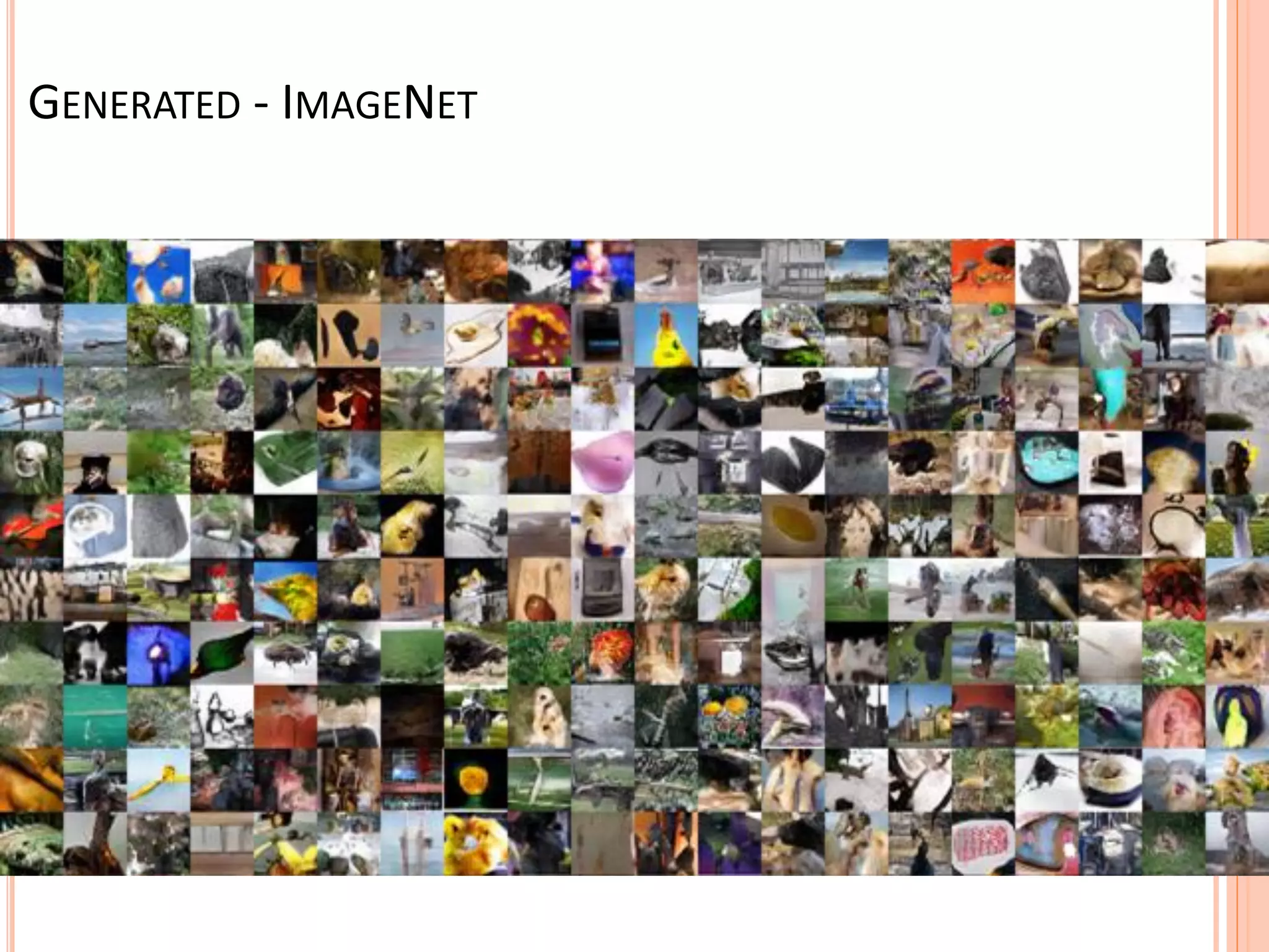 GENERATED - IMAGENET
 