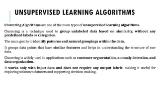 Comprehensive Guide to Unsupervised Machine Learning Techniques and ...