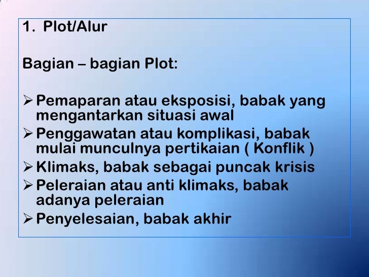 Unsur unsur intrinsik karya sastra Unsur unsur intrinsik karya sastra