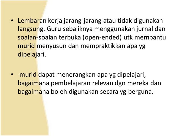 Unsur unsur pengajaran berkesan
