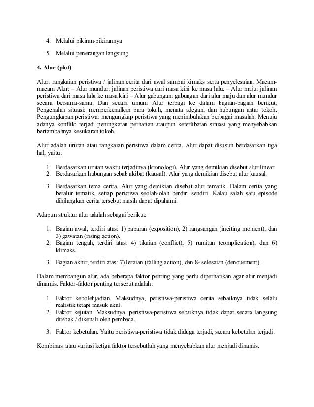 Unsur Intrinsik Dan Ekstrinsik