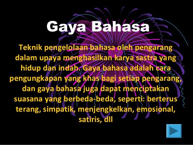 Unsur intrinsik puisi, prosa, drama (Bahasa Indonesia)
