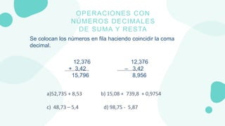 Numeros decimales ppt | PDF