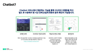Chatbot?
Chatbot ????? ???? ??? ?? ???? ???? ??
?? ? ???? ? ?? ?? ??? ??? ?? ??? ?????.
NAVER C LOU D PLATFOR M
 