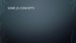 SOME JS CONCEPTS
 