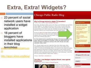 Blog + Twitter + Facebook