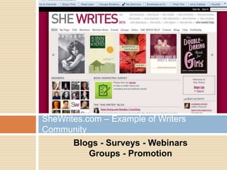Keep Tabs on the World (& Your Place in It)Build your own  social media dashboard using iGoogle*- News RSS- Twitter- Facebook- Google Alerts - Google Reader- Everyblock.com- Gmail- Flickr- Technorati Search- Twitter Search- Social Media Firehose- *What will you add?**other services: Pageflakes, Netvibes, YahooAll Important Take-AwaysListen: Be a Good FriendStart Small: Don’t be Afraid to Experiment with New ThingsPlan it Out, But Be FlexibleEvaluate Returns & Make ChangesHave Fun!