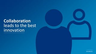 23
Collaboration
leads to the best
innovation
@LiatBenZur
 