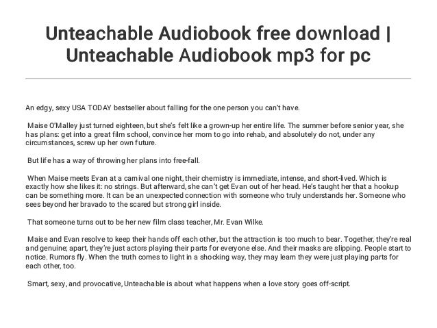 Unteachable Audiobook Free Download Unteachable Audiobook Mp3 For Pc Unteachable Audiobook Free Download Unteachable Audiobook Mp3 For Pc