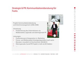 Unternehmenspräsentation Impressions Kommunikation