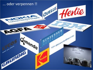 ... oder verpennen !!
 