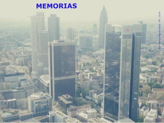 LauraGarcía-MiguelGarcía3ºC13/14
MEMORIAS
 