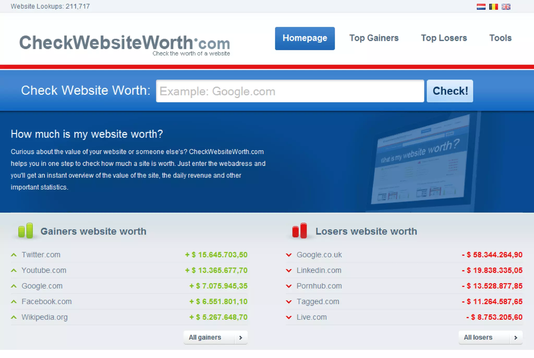 Check your website worth | PDF | Web Development | Internet