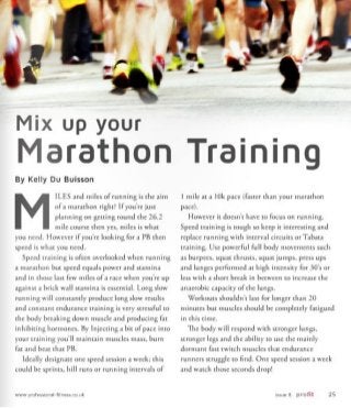NCTJ diploma student writes article for fitness magazine