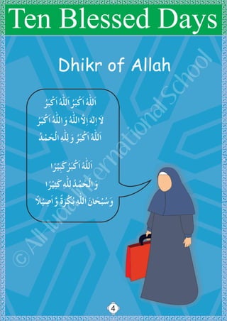 Book: Dhul Hijjah- Month of Blessed Days   