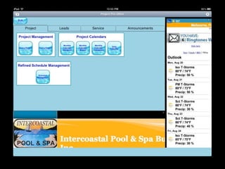 Pool Pro Office iPad screenshots