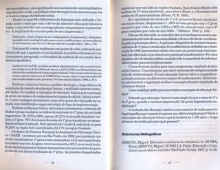 Educação Básica: a dimensão do legal e do concreto