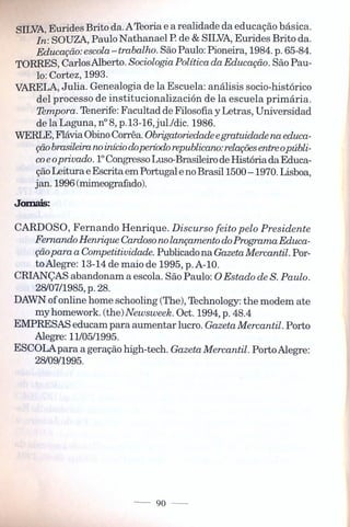 Educação Básica: a dimensão do legal e do concreto