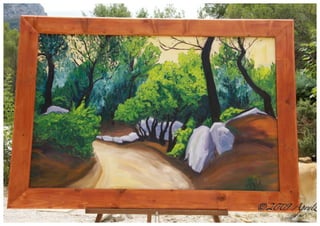 AprylZA paintings (experimental version)