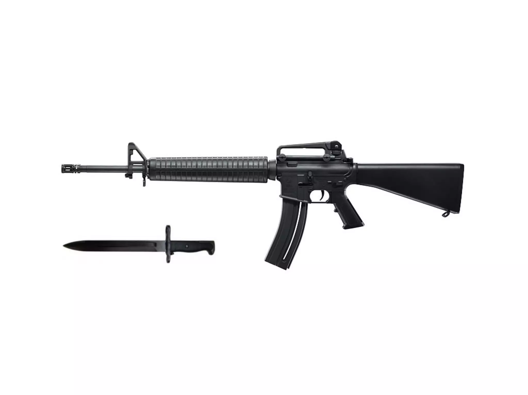 http://www.colt22rimﬁre.com/uploads/images/m16riﬂe/left.jpg
We also have you the gun so you can kill your own cows to make steaks yourself.
 