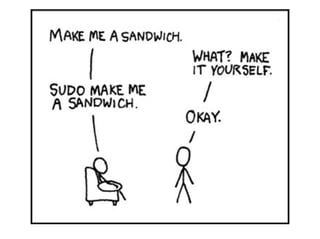 Then there's the issue of installing software
 