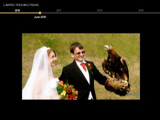LANYRD: THE EARLY YEARS
2010 2011 2012 2013
June 2010
 
