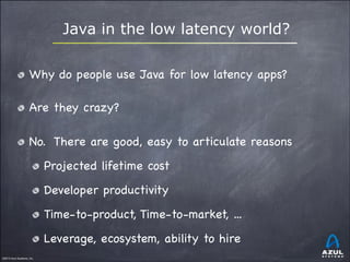 Enabling Java in Latency Sensitive Environments | PDF