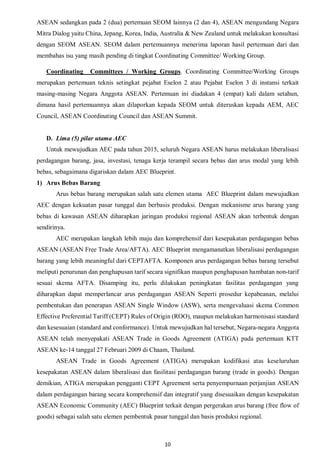 Makalah Asean Ekonomi Comunity (AEC) | PDF
