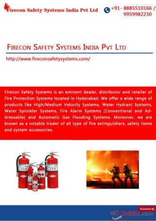 distributor and retailer of Fire Protection Systems by Firecon Safety Systems India Pvt Ltd