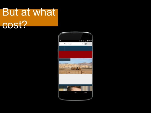 Mobile Web Performance Getting Staying Fast