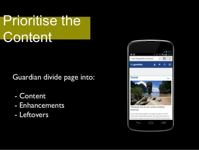 Mobile Web Performance Getting Staying Fast