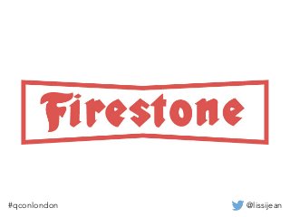 @lissijean#qconlondon
 
